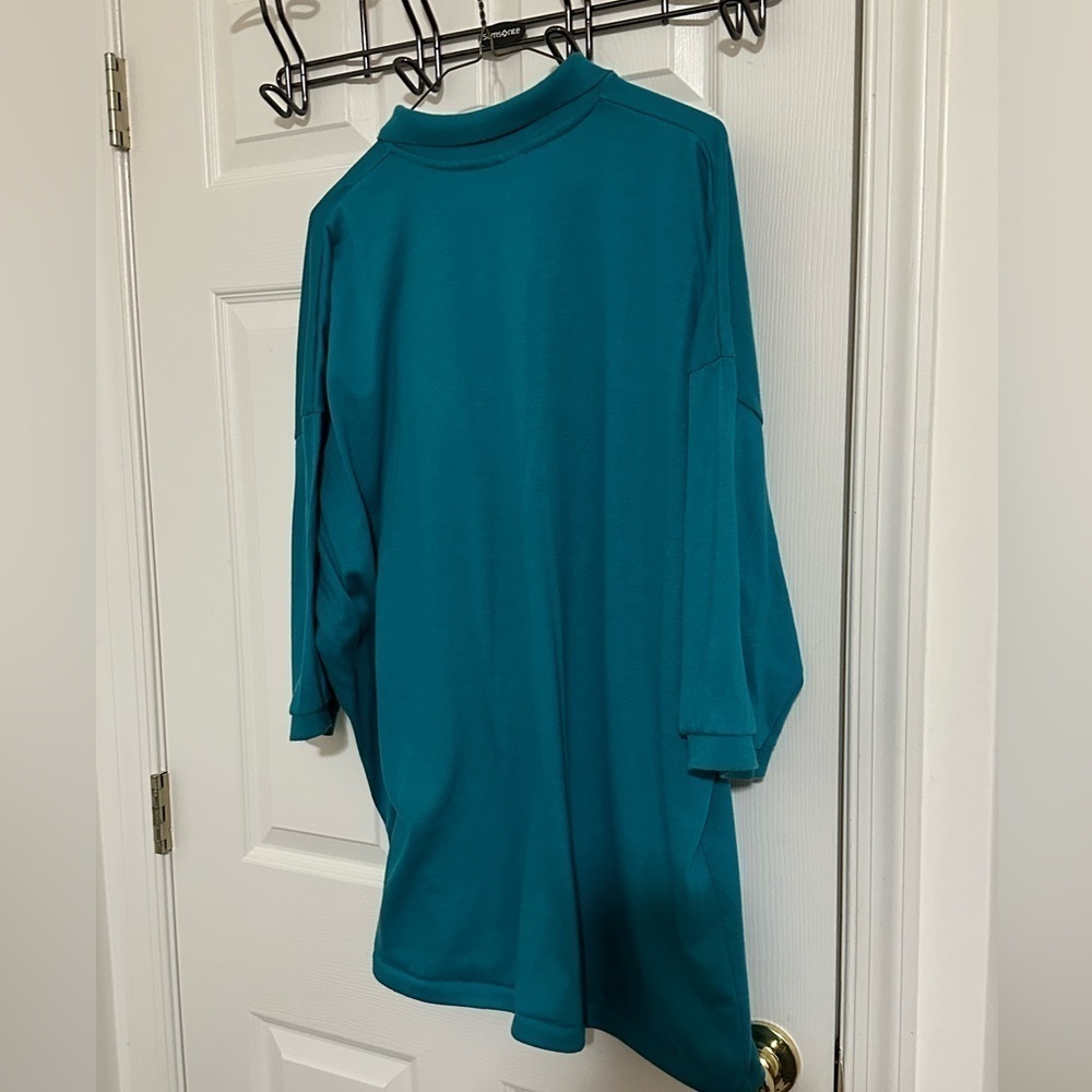 Teal Day & Zimmerman Polo Shirt Soft Knit - Picture 2 of 10
